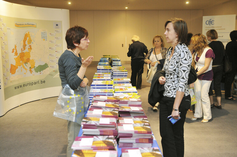 Open Days at the EP in Brussels.