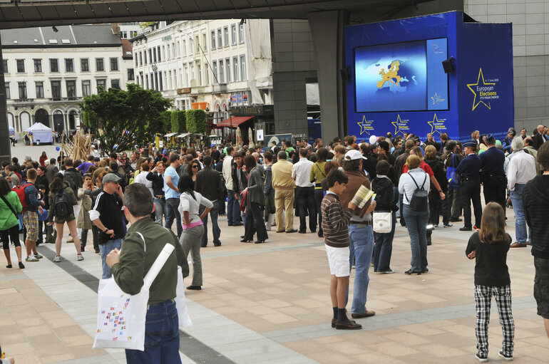 Open Days at the EP in Brussels.