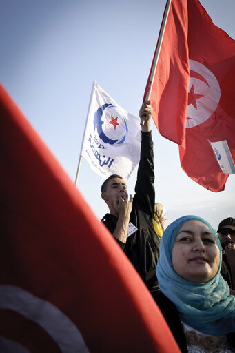 Fotografie 44: Mission to monitor the upcoming elections for a Constituent Assembly in Tunisia