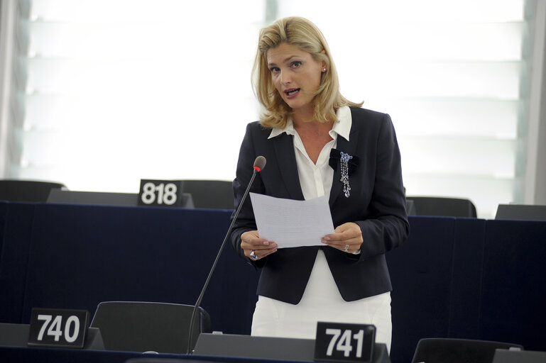 Zdjęcie 34: MEP in Plenary session in Strasbourg - week 39