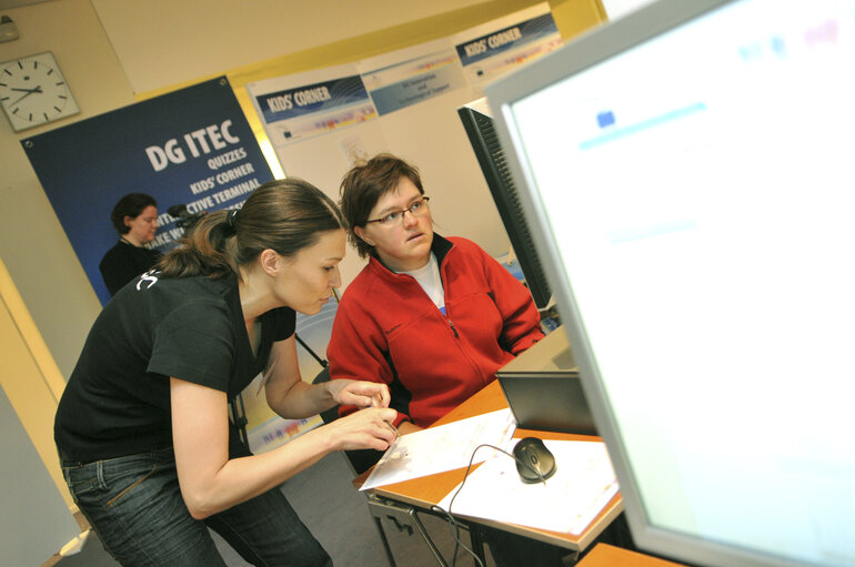 Open Days at the EP in Brussels.