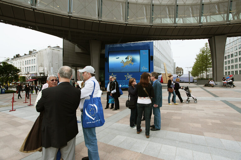 Open Days at the EP in Brussels.