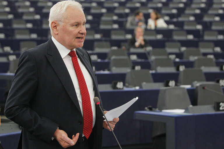 MEPs during plenary session in Strasbourg, week 39