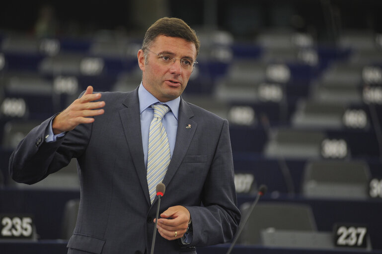 Fotografija 3: MEP in Plenary session in Strasbourg - week 39