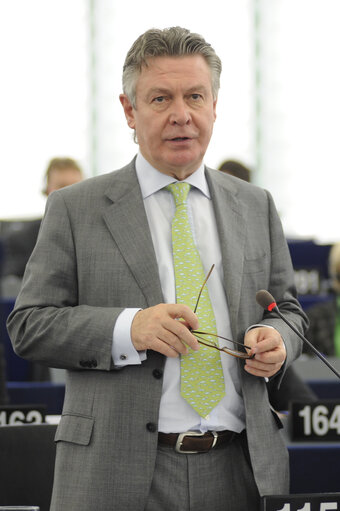 Fotografija 12: MEP in Plenary session in Strasbourg - week 39