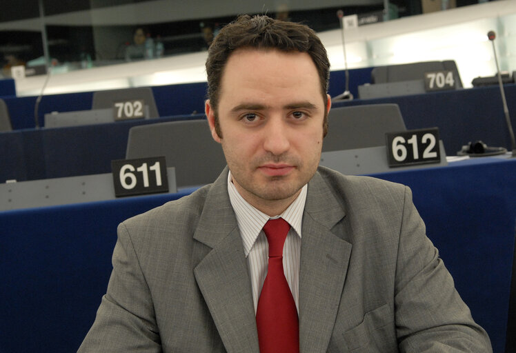 Alexandru NAZARE in Plenary Session in Strasbourg