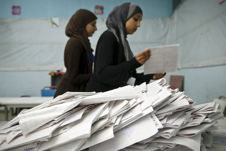 Fotografie 2: Mission to monitor the upcoming elections for a Constituent Assembly in Tunisia