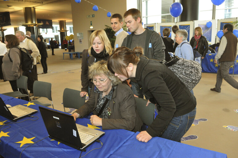 Open Days at the EP in Brussels.