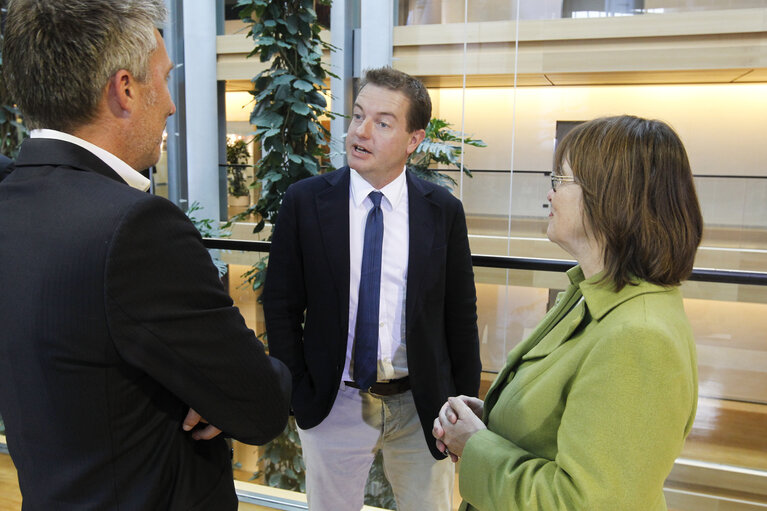 Fotografia 1: Meps from Denmark members of the Group of the Alliance of Liberals and Democrats for Europe