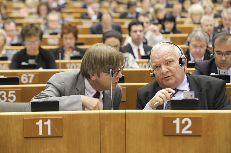 Fotografija 35: Plenary session week 41 - Debate of The Future of VAT