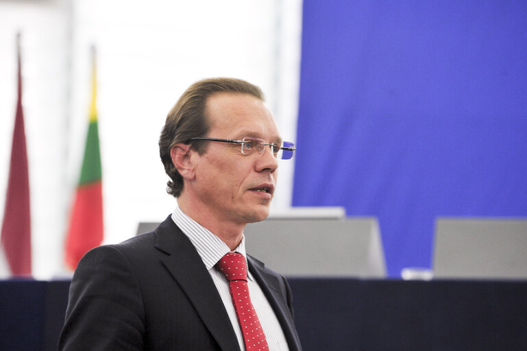 MEPs during plenary session in Strasbourg, week 39