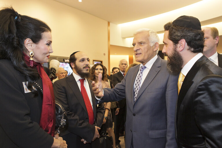 Foto 11: EP President's address on the occasion of the Jewish New Year Rosh Hashanah, reception organized by the European Jewish Community Centre.