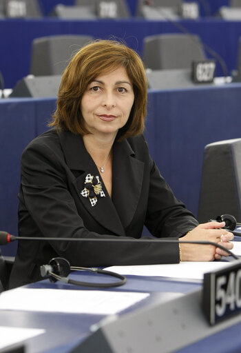 Portrait of MEP Monica GIUNTINI