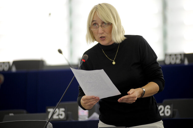 Zdjęcie 8: MEP in Plenary session in Strasbourg - week 39