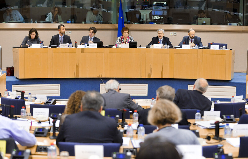 Fotó 9: Public Hearing of the ECON Committee with the President of the European Systemic Risk Board ESRB.