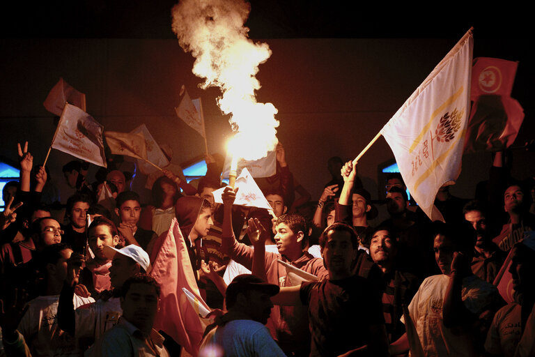 Fotografie 38: Mission to monitor the upcoming elections for a Constituent Assembly in Tunisia