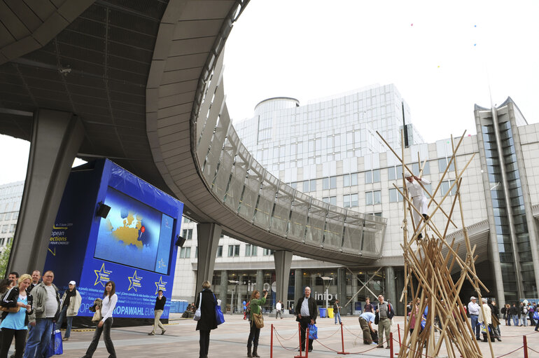 Open Days at the EP in Brussels.