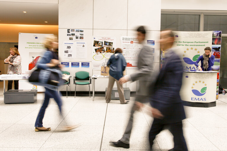 Fotografija 11: Mobility Week in front of the European Parliament in Brussels