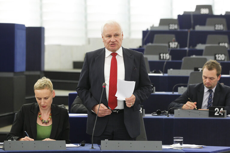 MEPs during plenary session in Strasbourg, week 39