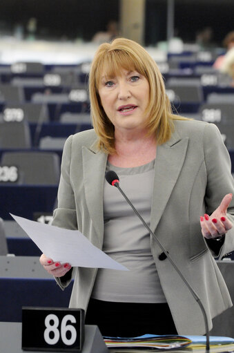 Fotografie 25: MEPs during the Plenary Session in Strasbourg - week 37  - EU position and commitment in advance of the UN high-level meeting on the prevention and control of non-communicable diseases