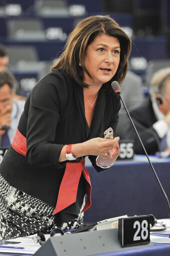 Fotografi 34: Mep at the Plenary Session in Strasbourg, week 37