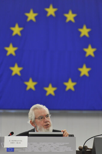 Mep at the Plenary Session in Strasbourg, week 37