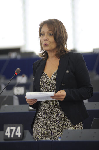 Fotografija 28: MEPs during Plenary Session in Strasbourg - Week 37