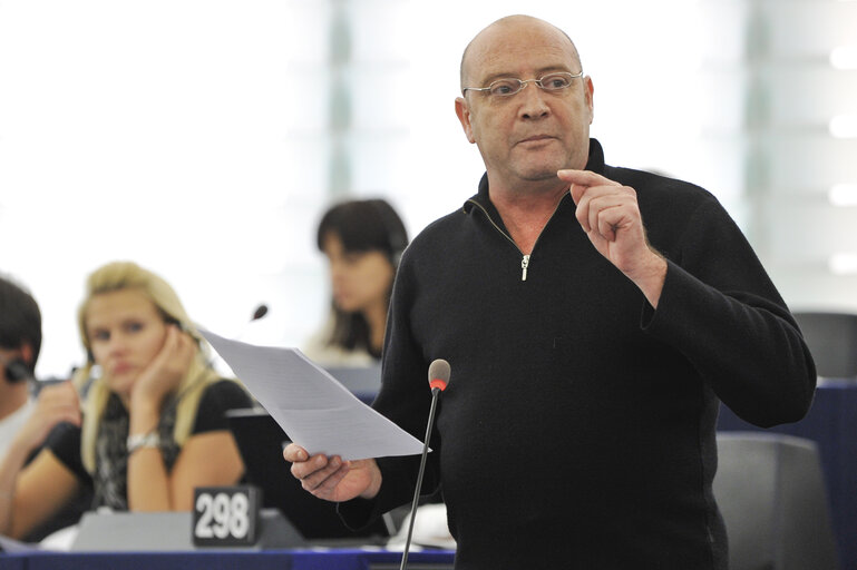 Fotografi 11: Mep at the Plenary Session in Strasbourg, week 37