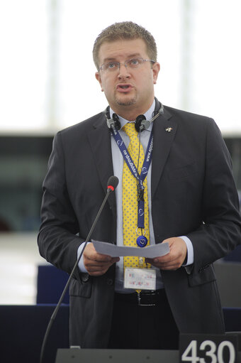 Fotografia 23: MEPs during Plenary Session in Strasbourg - Week 37