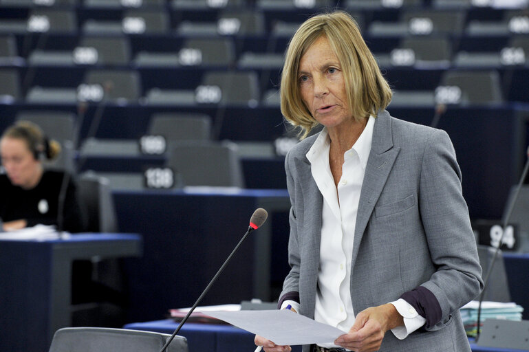 Fotó 41: Hemicycle during the Plenary Session in Strasbourg - Week 27 - Scheme for food distribution to the most deprived persons in the Union