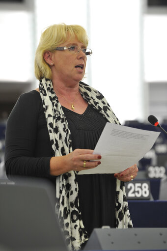 Fotografia 15: MEPs during Plenary Session in Strasbourg - Week 37