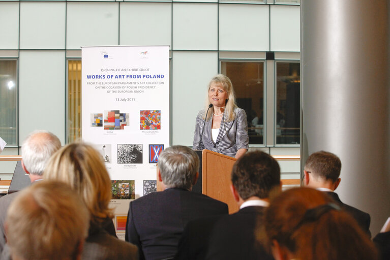 Φωτογραφία 18: Opening ceremony - rotating exhibition of works on the occasion of the Polish Presidency of the EU