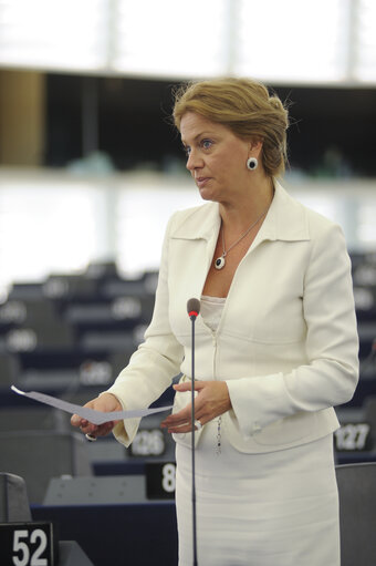 Fotografia 21: MEPs during Plenary Session in Strasbourg - Week 37