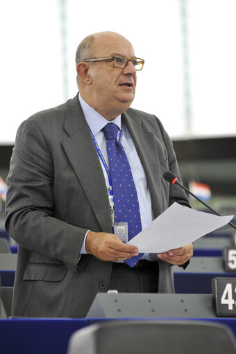 Mep at the Plenary Session in Strasbourg, week 37