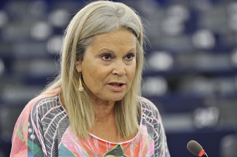 Foto 45: Mep at the Plenary Session in Strasbourg, week 37