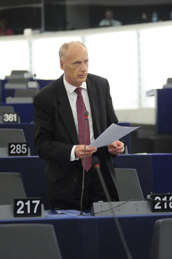 Fotografija 42: MEPs during Plenary Session in Strasbourg - Week 37