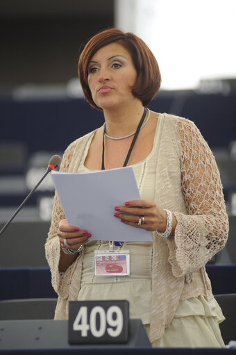 Fotografia 47: MEPs during Plenary Session in Strasbourg - Week 37