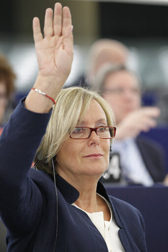 Fotografie 4: MEPs during Plenary Session in Strasbourg - Week 37