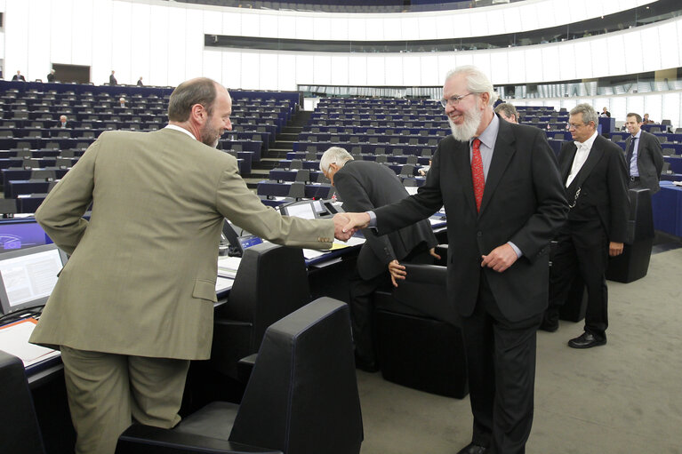 Extraordinary meeting of the Conference of Presidents open to all Members with Director-General of the International Labour Organization. Plenary Session week 37