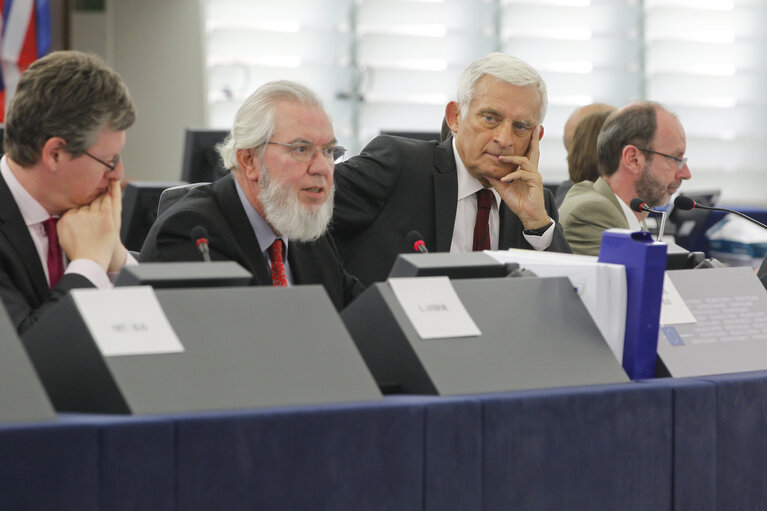 Extraordinary meeting of the Conference of Presidents open to all Members with Director-General of the International Labour Organization. Plenary Session week 37