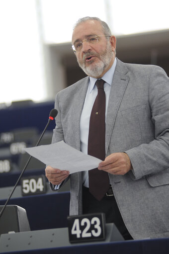 Fotografija 30: MEPs during Plenary Session in Strasbourg - Week 37