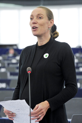 Fotó 37: Hemicycle during the Plenary Session in Strasbourg - Week 27 - Scheme for food distribution to the most deprived persons in the Union