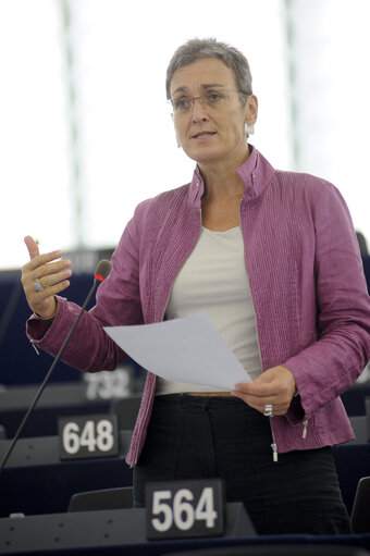 Fotografia 45: MEPs during Plenary Session in Strasbourg - Week 37