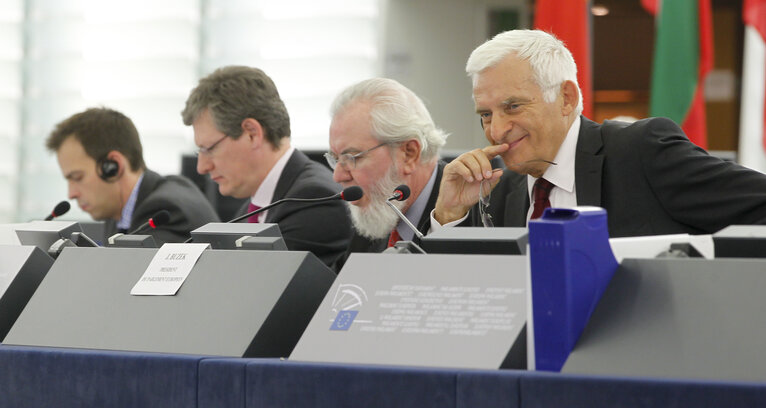 Extraordinary meeting of the Conference of Presidents open to all Members with Director-General of the International Labour Organization. Plenary Session week 37