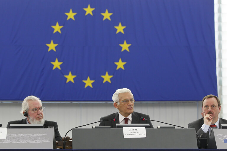 Extraordinary meeting of the Conference of Presidents open to all Members with Director-General of the International Labour Organization. Plenary Session week 37