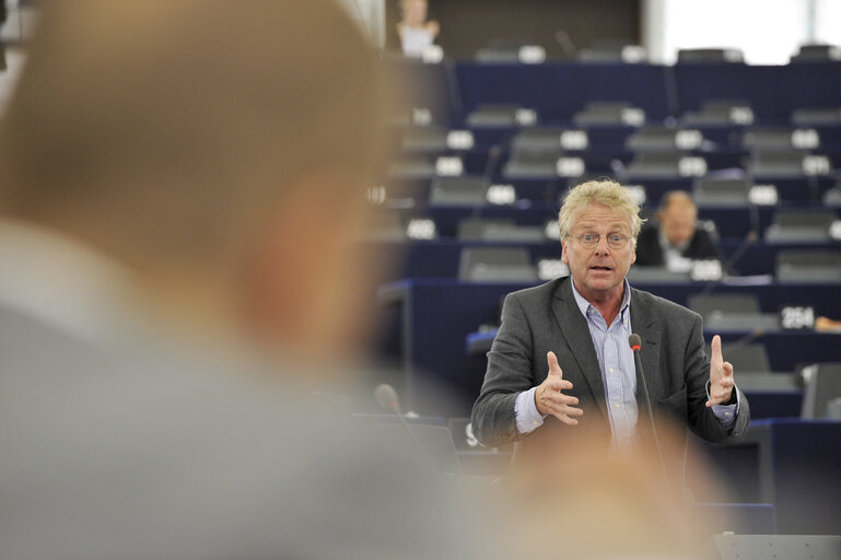 Foto 14: Mep at the Plenary Session in Strasbourg, week 37