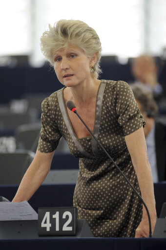 Fotografia 33: MEPs during Plenary Session in Strasbourg - Week 37