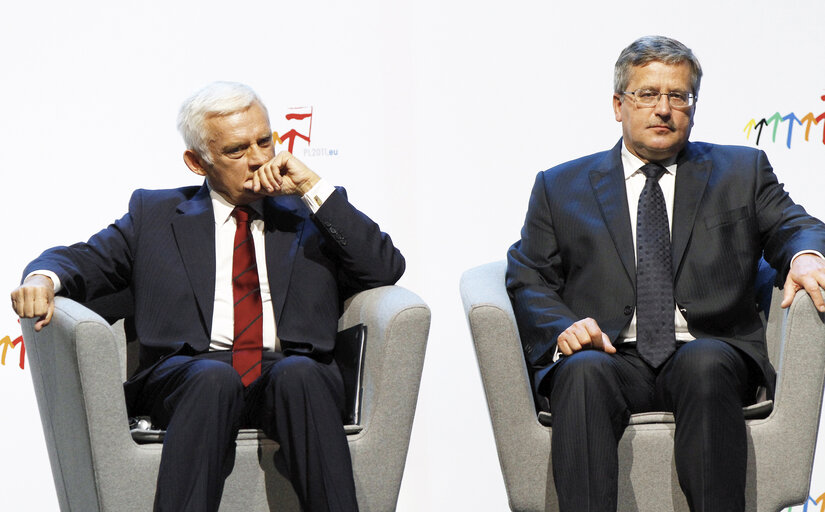 Photo 18: European Parliament President Jerzy Buzek takes part in the opening of the European Congress of Culture in Wroclaw