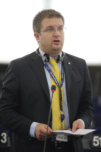 Fotografia 25: MEPs during Plenary Session in Strasbourg - Week 37