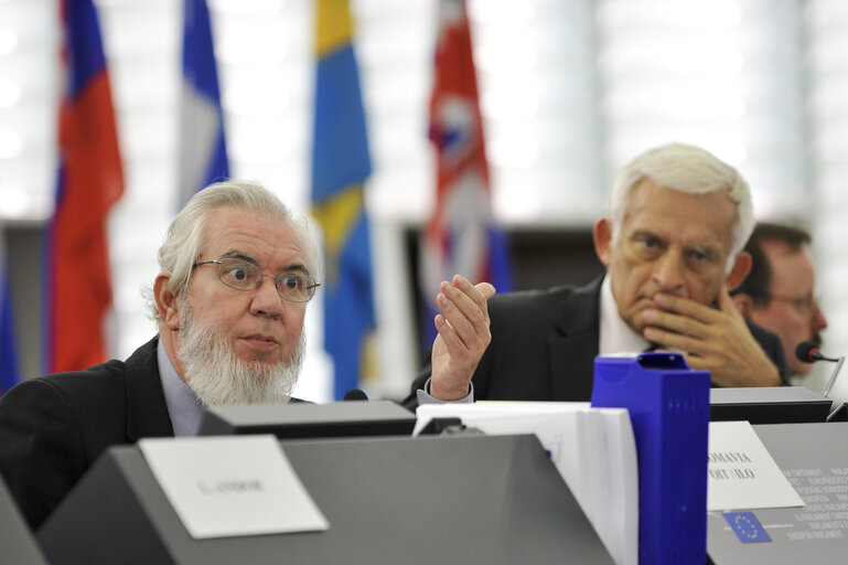 Mep at the Plenary Session in Strasbourg, week 37